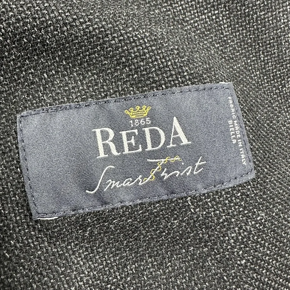 Charles Tyrwhitt Blazer Mens 40R‎ Gray Slim Fit Wool Reda Italian Fabric Jacket